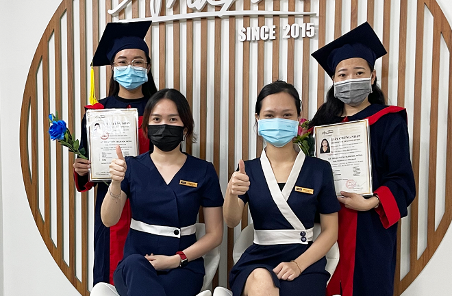 Hành trình phát triển Trung tâm đào tạo nail Analia