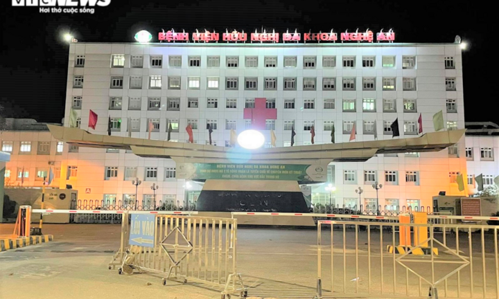 Xuất hiện ca COVID-19, phong tỏa một phần Bệnh viện Hữu nghị đa khoa Nghệ An
