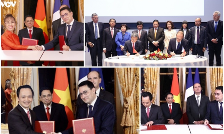 Những thỏa thuận hợp tác trị giá tỷ USD của các doanh nghiệp Việt Nam và Pháp