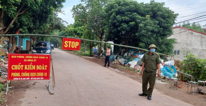 Bắc Giang phong tỏa, cách ly toàn huyện Yên Thế từ 18h hôm nay