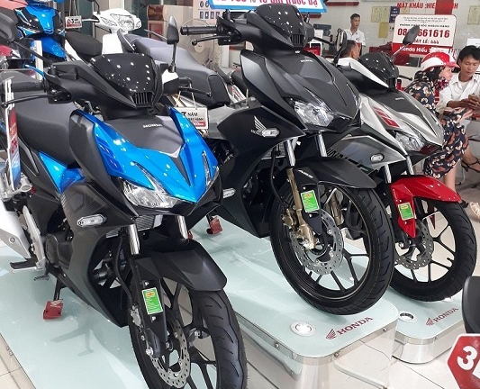 Ế ẩm, giá xe máy giảm sâu kỷ lục đầu tháng 11