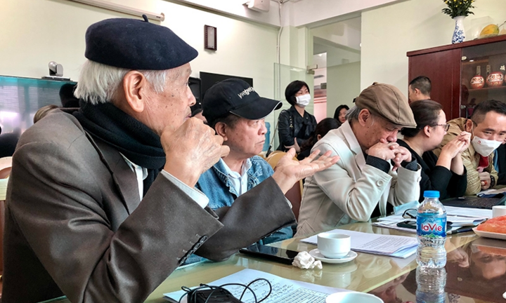 Nhạc sĩ Doãn Nho tặng ca khúc 'Tiến bước dưới quân kỳ' cho Bộ Quốc phòng