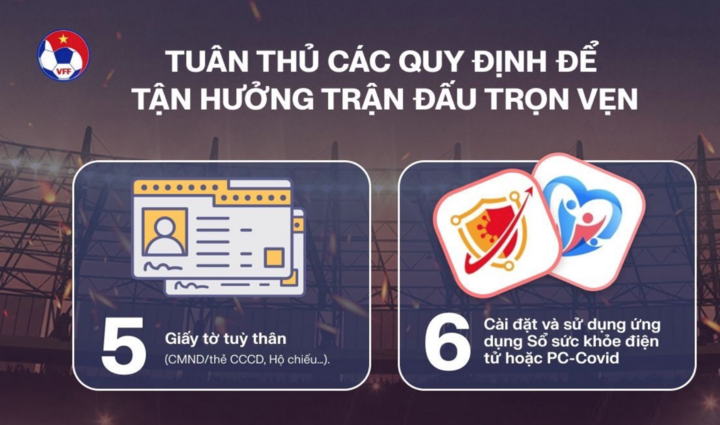 Phân luồng kiểm tra khán giả vào sân trận Việt Nam vs Nhật Bản