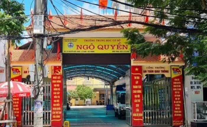 Hải Phòng: Khởi tố Hiệu trưởng trường THCS Ngô Quyền