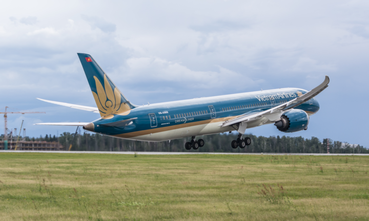 Vietnam Airlines công bố chuyến bay thẳng thường lệ đầu tiên đến Mỹ
