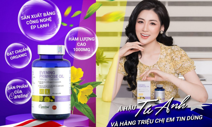 Điều gì khiến Á hậu Tú Anh luôn tin dùng Tinh dầu hoa anh thảo Careline?