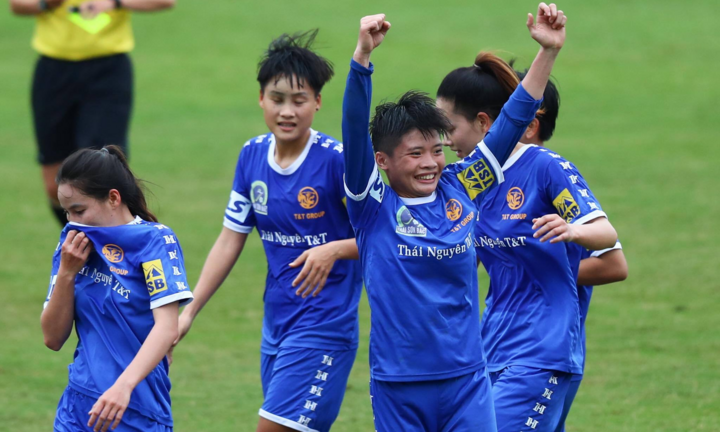 Đánh bại Phong Phú Hà Nam, Thái Nguyên T&T được thưởng nóng 100 triệu đồng