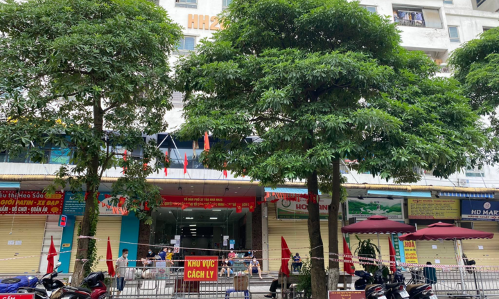 Hà Nội tạm phong toả chung cư HH2A Linh Đàm