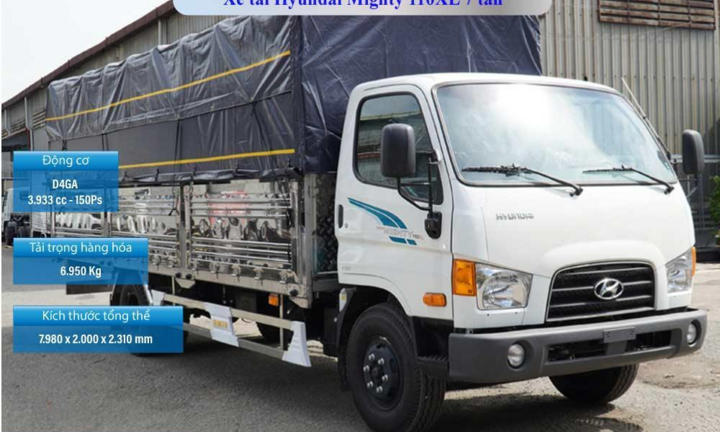 Hyundai MPC ra mắt xe tải Hyundai Mighty 110XL với thùng dài 6.3m