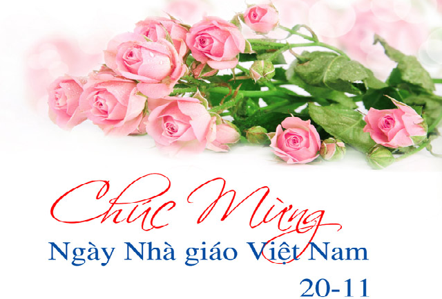 Lời chúc ngày 20/11 hay và ý nghĩa dành tặng thầy cô