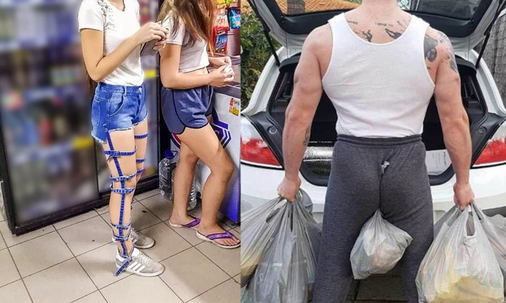 Khi 'team đi đường' chụp vu vơ , vô tình cho ra bộ ảnh kỳ quặc đến hài hước