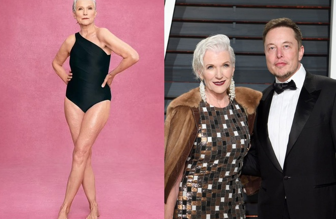 Tuổi U80, mẹ tỷ phú Elon Musk vẫn dám khoe body với đồ tắm