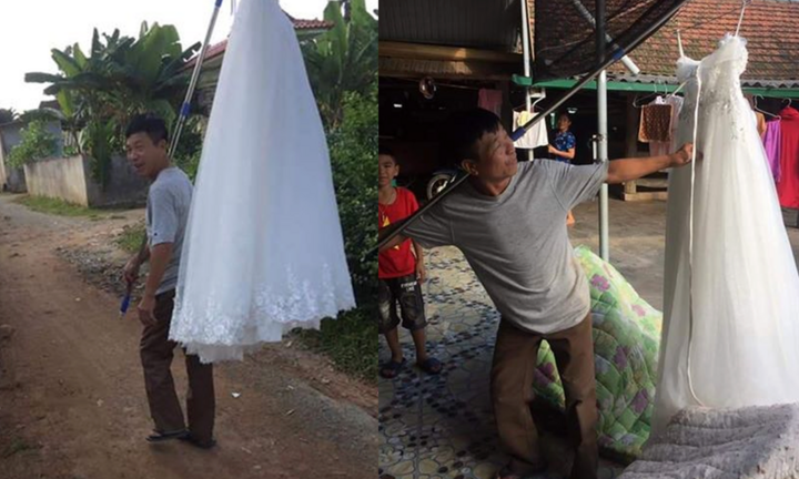 Con gái lấy chồng, bố vác váy cưới khoe khắp làng 'đã đẩy được quả bom nổ chậm’
