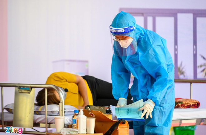 Trạm y tế lưu động điều trị F0 thể nhẹ ở Hà Nội có gì?