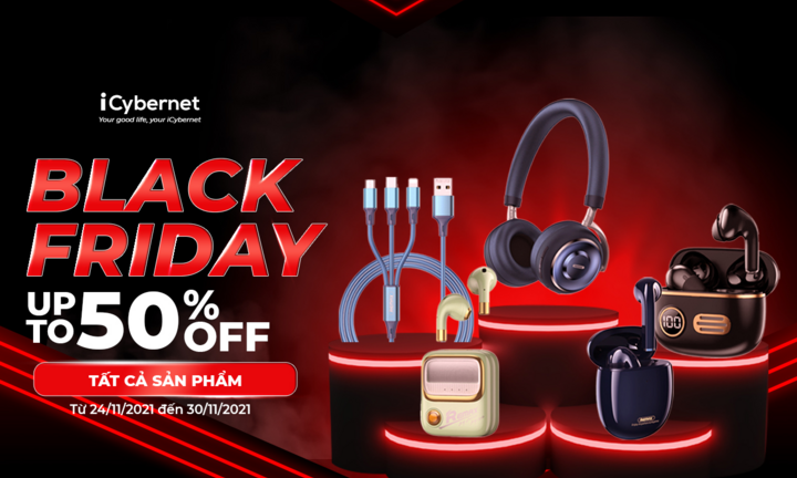 Black Friday - Đồ chơi công nghệ Remax giảm đến nửa giá tại iCybernet
