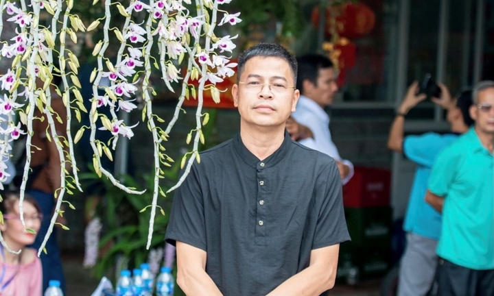 Ông chủ vườn lan Đăng Kiên và niềm tin vào ngành lan phát triển mạnh mẽ