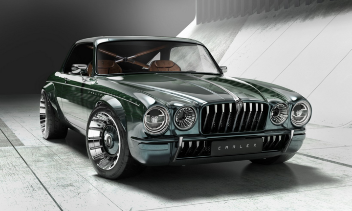 Xế cổ Jaguar XJ Coupe hầm hố hơn sau khi 'biến hình'