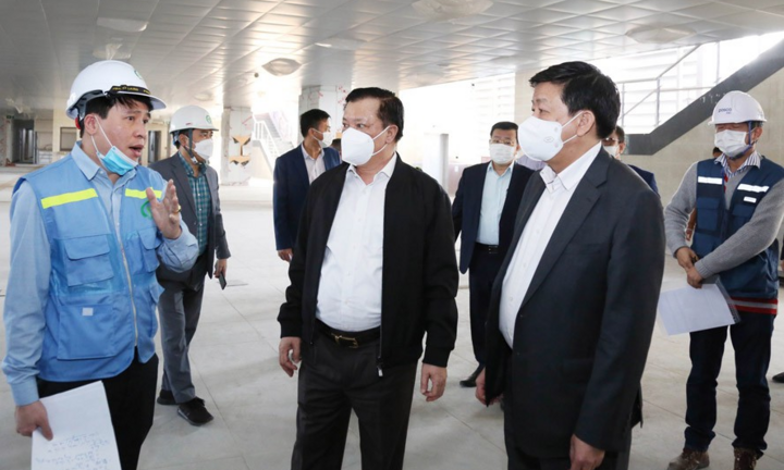 Bí thư Hà Nội đi thử metro Nhổn - Ga Hà Nội