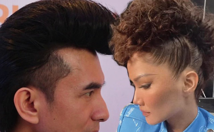 Kiểu tóc mào gà của H’Hen Niê được nhận xét giống Đan Trường