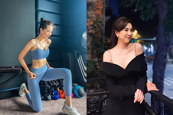 Vóc dáng cực chuẩn và vòng eo con kiến của MC Mai Ngọc VTV