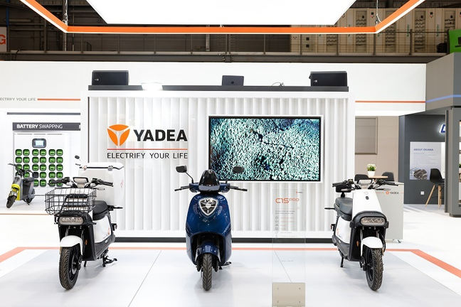 YADEA tham dự triễn lãm EICMA 2021 với những cải tiến mới nhất về xe máy điện