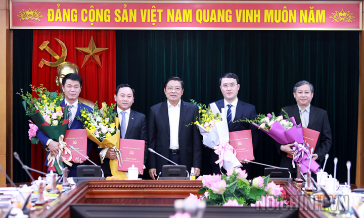 Bổ nhiệm hàng loạt nhân sự Ban Nội chính Trung ương, TAND Tối cao, Bộ Công an