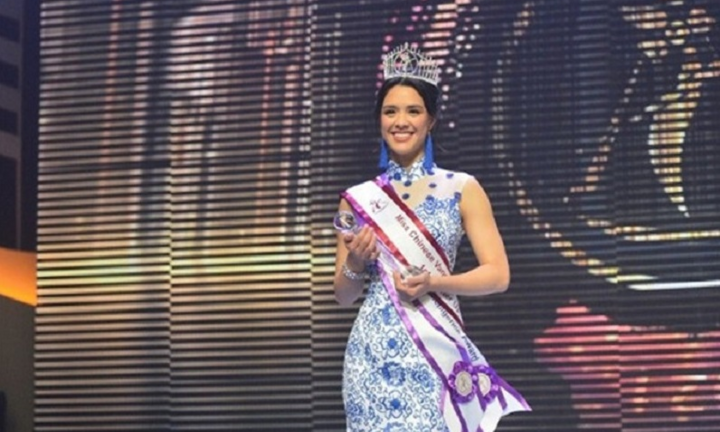 Con gái sao gốc Việt Chung Lệ Đề giành ngôi Á hậu 
