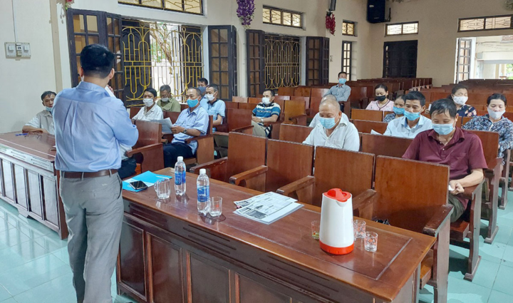 BHXH huyện Thái Thuỵ: Đại lý thu bám sát địa bàn, tuyên truyền tới từng thôn xóm