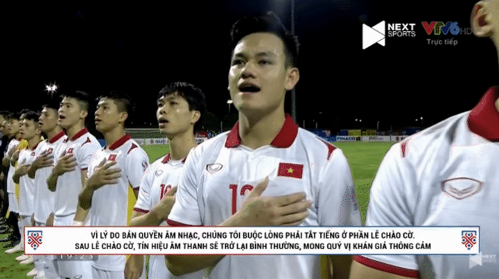 Cần một bản ghi Quốc ca chính thức, phát miễn phí trên nền tảng số