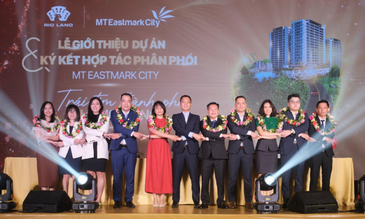 Rio Land ký hợp tác với 10 đơn vị phân phối chính thức dự án MT Eastmark City