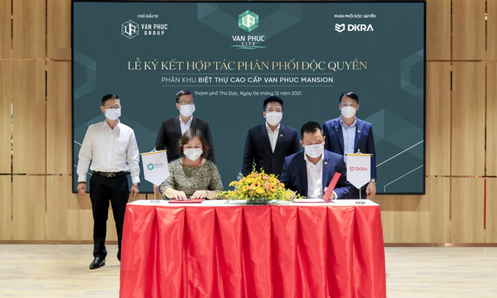 DKRA Vietnam phân phối độc quyền biệt thự cao cấp ven sông Van Phuc Mansion