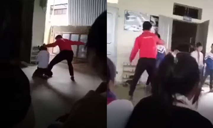 Tạm đình chỉ công tác thầy giáo bị tố đánh nhiều học sinh