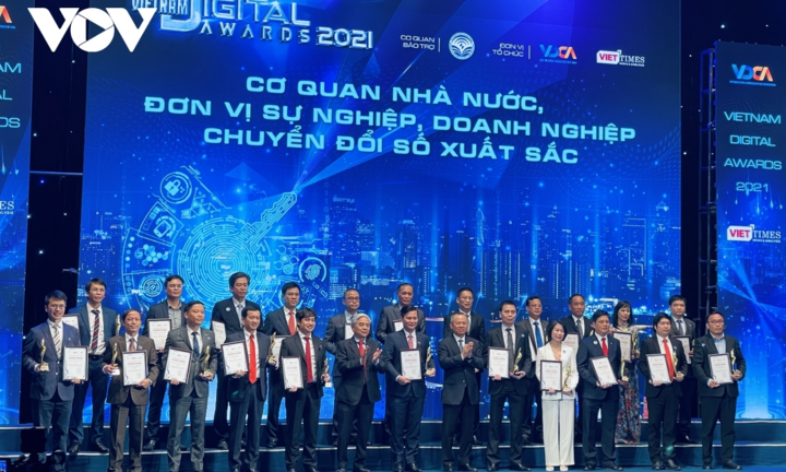 Đài Truyền hình Kỹ thuật số VTC đoạt giải thưởng Chuyển đổi số Việt Nam 2021
