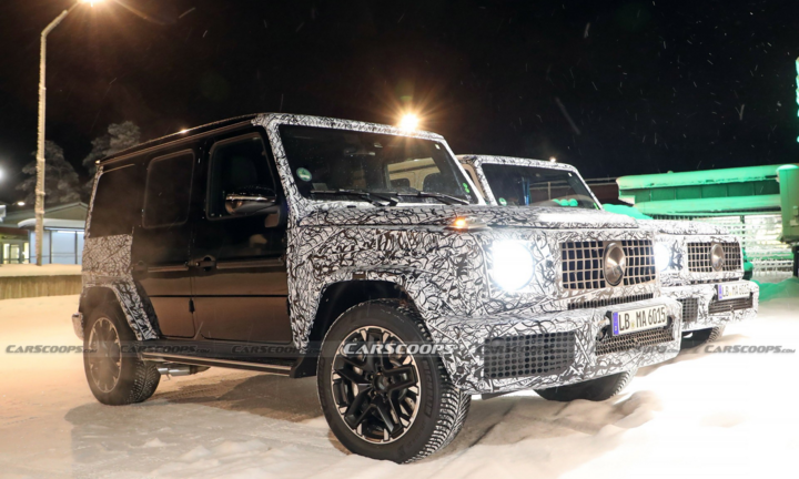 Mercedes-AMG G 63 mới lộ ảnh chạy thử