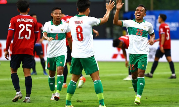 AFF Cup 2020: Đè bẹp tuyển Lào, Indonesia dẫn đầu bảng B