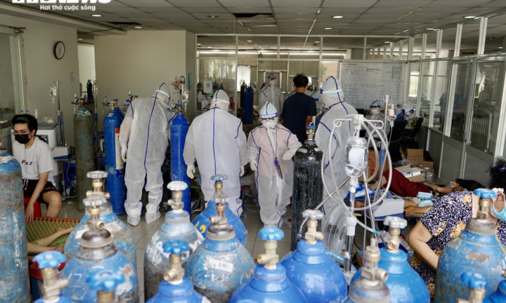 F0 gia tăng, TP.HCM gặp khó với bài toán nhân lực ở các bệnh viện chữa COVID-19