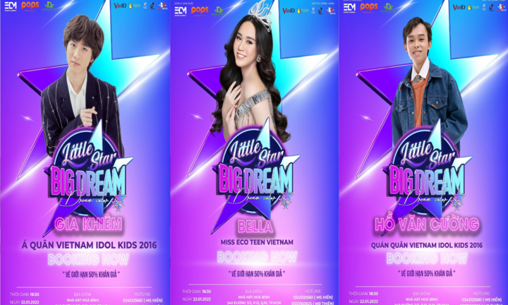 Rừng sao nhí đình đám showbiz Việt hội tụ tại Liveshow Little Star Big Dream
