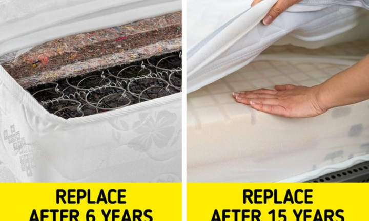 Vì sao chúng ta thường phải thay đệm giường sau 6 - 8 năm?