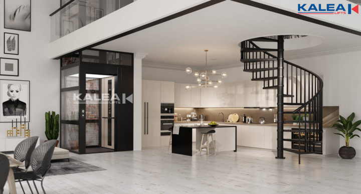 Thang máy gia đình Kalea nhập khẩu Thuỵ Điển - Đỉnh cao của thiết kế thang máy