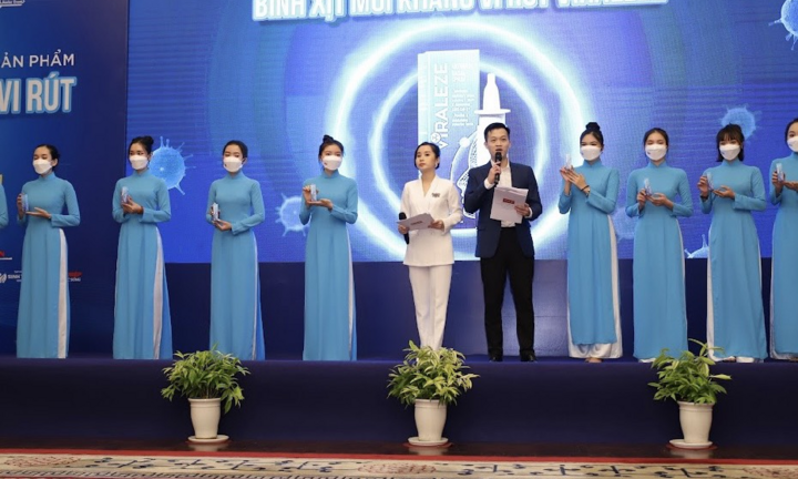 Bình xịt chống virus xâm nhập sâu vào đường hô hấp