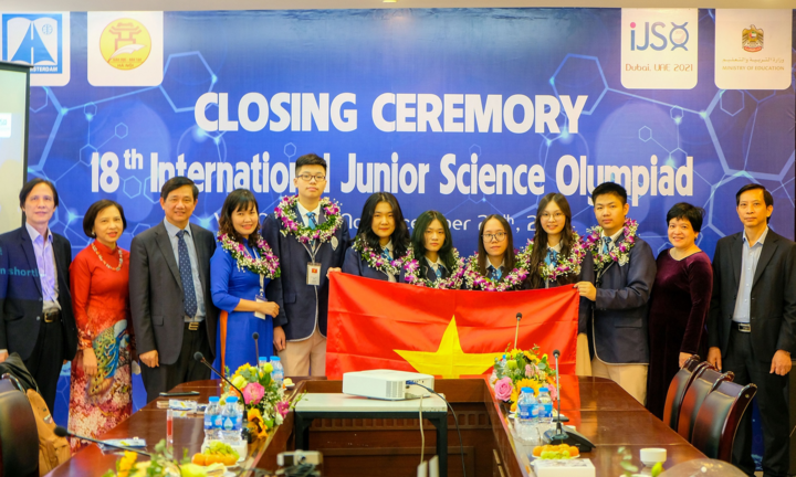 Việt Nam đạt kết quả tốt nhất từ trước đến nay tại Olympic khoa học trẻ quốc tế