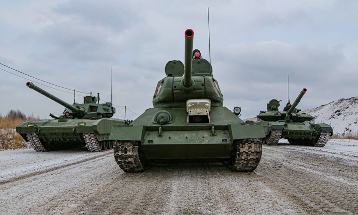 Video: Ba thế hệ xe tăng tạo nên sức mạnh quân đội Nga