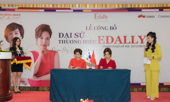 Diva Mỹ Linh trở thành đại sứ thương hiệu Edally