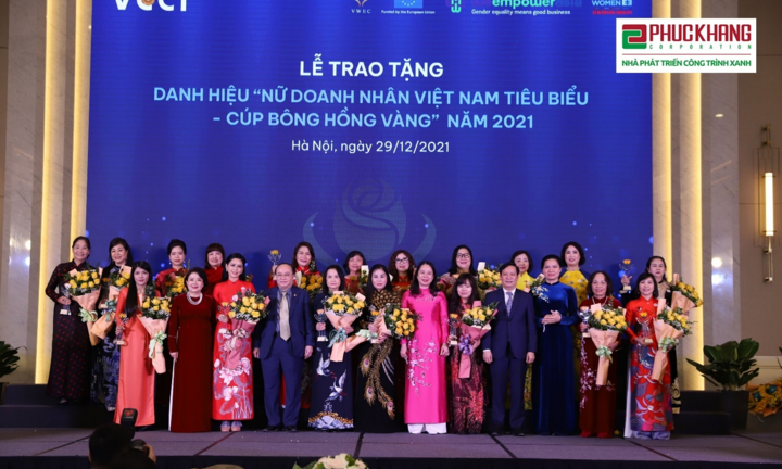 CEO Phuc Khang Corporation đạt danh hiệu Nữ doanh nhân Việt Nam tiêu biểu 2021