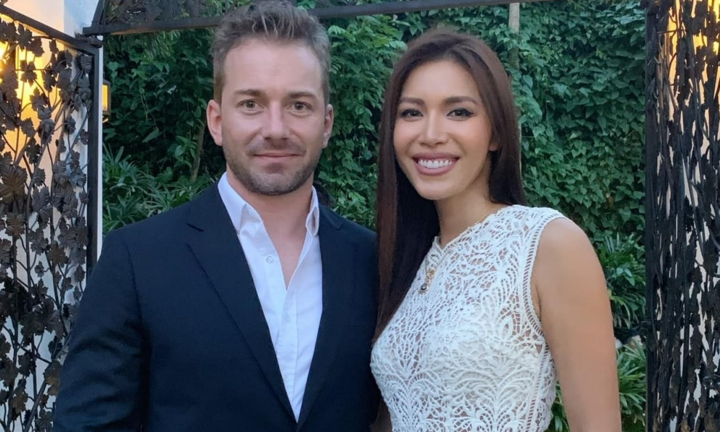 Siêu mẫu Minh Tú 'chịu' khoe bạn trai Tây sau 9 năm hẹn hò