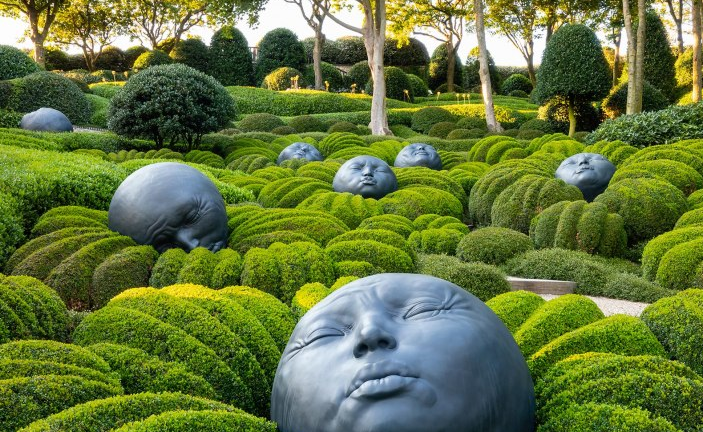 ‘Khu vườn mặt người’ kỳ quái thu hút du khách nhưng không dành cho ai ‘yếu tim’