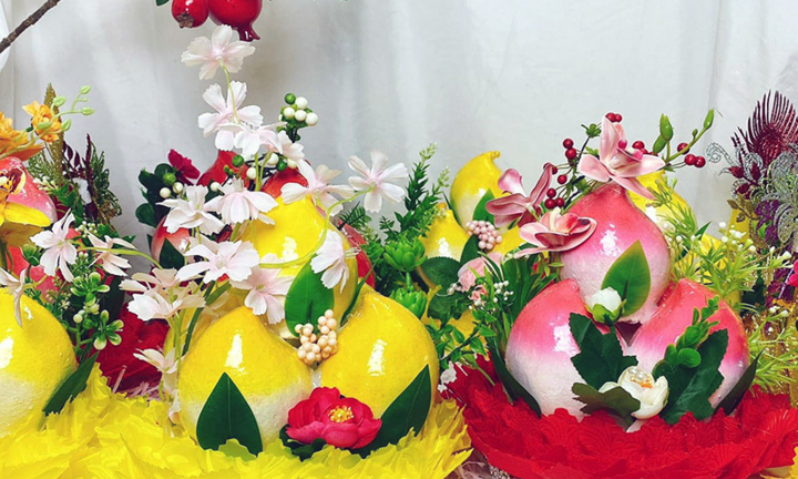 Đĩa oản đào tiên cúng Tết: Mua 1 lần thắp hương suốt nửa năm