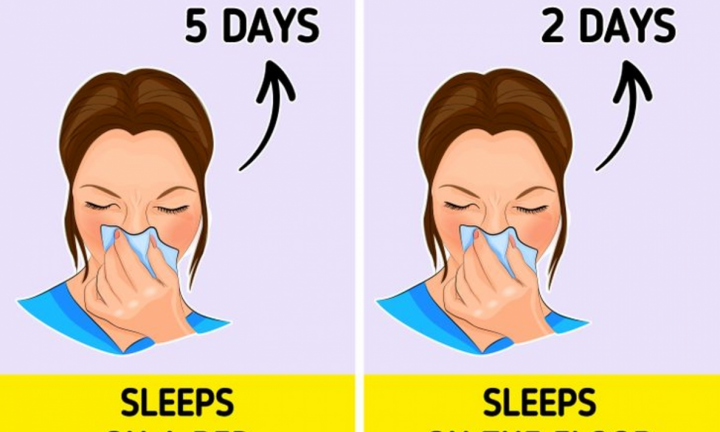 5 lợi ích lớn của thói quen ngủ dưới sàn nhà
