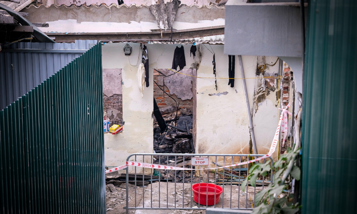 Ảnh: Hiện trường tan hoang sau vụ nổ bình gas khiến 3 người chết thương tâm