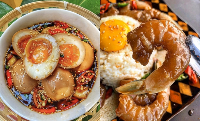 Từ trứng đến tôm, ghẹ, bào ngư: Hình như món gì ngâm tương đều ngon cả